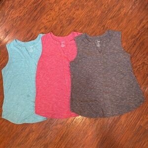 3 Pocketed Sonoma Sleeveless XL Shirts